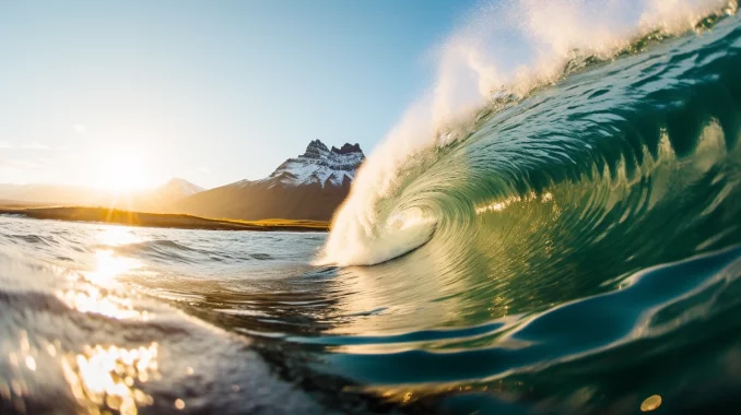 Vague qui n'éxiste pas par Chris Burkard